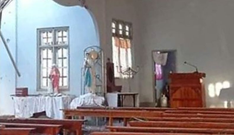 Pasukan Myanmar Serang Gereja Tewaskan 4 Orang, Uskup Agung: Mereka Warga Sipil Tak Berdosa