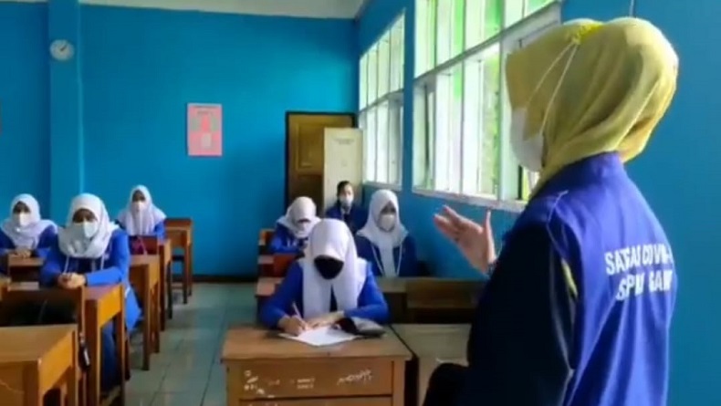 Sekolah di Garut Bentuk Satgas Covid-19, Pantau Ketat Prokes saat PTM