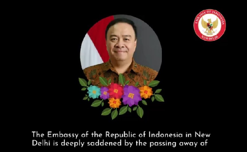 Kabar Duka, Wakil Dubes Indonesia untuk India Meninggal Terinfeksi Covid-19