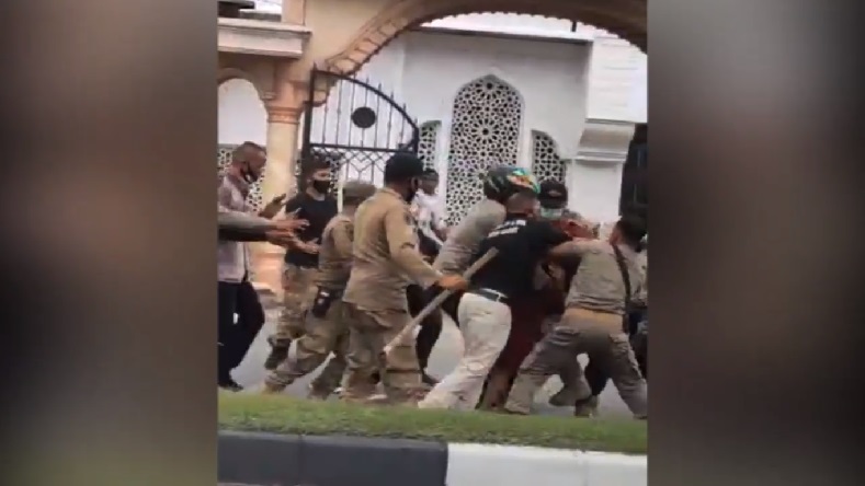 Anggota Satpol PP di Aceh Barat Ditikam Gunting oleh Pria Berbusana Wanita