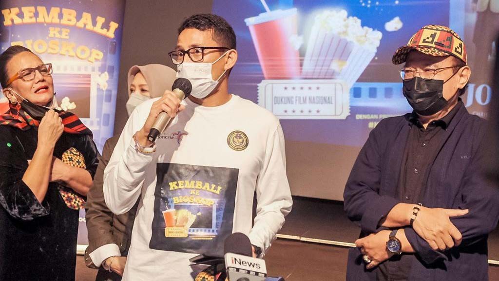 Sandiaga Uno Dukung Industri Perfilman Nasional Bangkit dan Ciptakan Lapangan Kerja