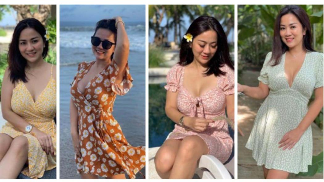 Intip 4 Gaya Seksi Tante Ernie Pamer Body Goals, Netizen: Bikin Deg-degan 