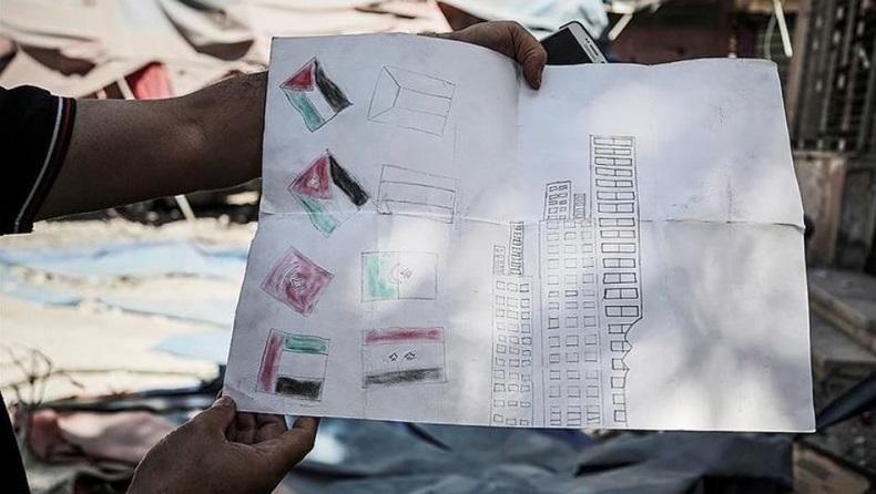 Diserang Israel, Bocah Perempuan Tewas saat Mewarnai Bendera Palestina