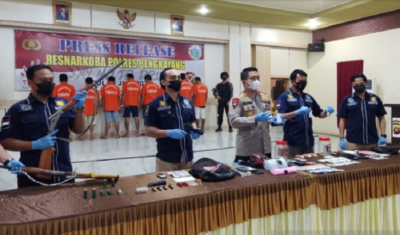Polres Bengkayang Ungkap 8 Kasus Narkoba dalam Sebulan