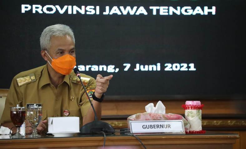 8 Daerah di Jateng Masuk Zona Merah, Ini Instruksi Khusus Gubernur Ganjar