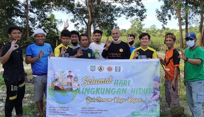 Lahan Eks Tambang Timah di Belitung Timur Jadi Ladang Kopi