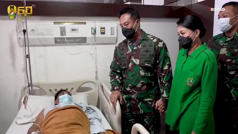 KSAD Andika : 2 Prajurit yang Ditembak KKB Dirawat di RSPAD Sampai Sembuh