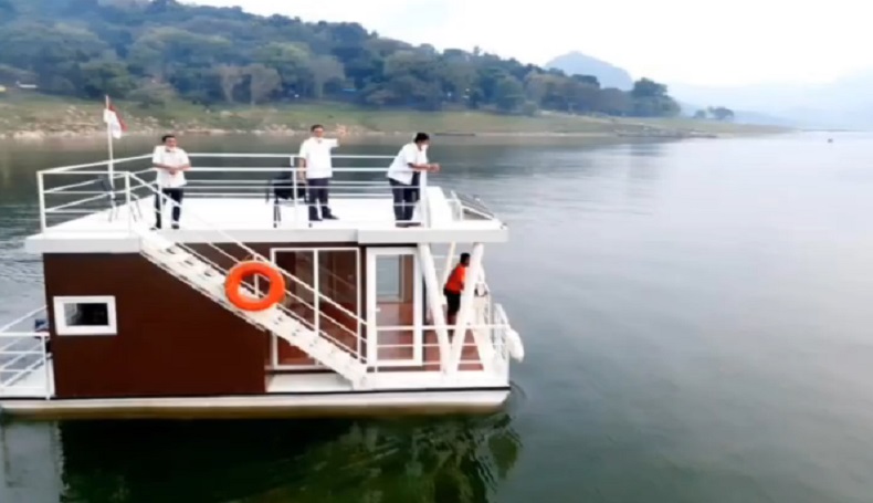 Wow Keren, Bakal Ada Vila Terapung di Perairan Waduk Jatiluhur Purwakarta
