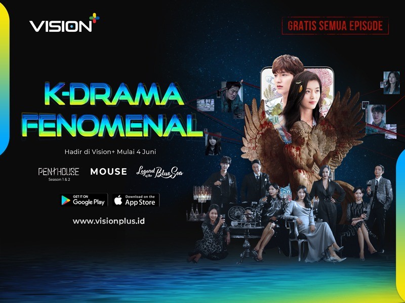 K-Drama Fenomenal Terbaru Hadir Secara Gratis di Vision+!   
