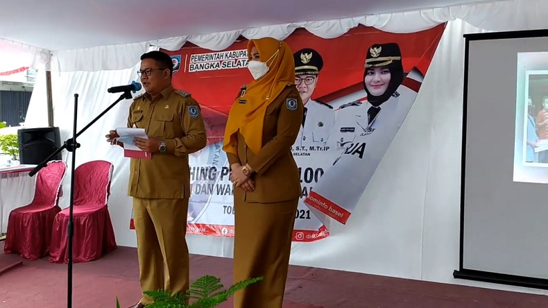 Bupati Bangka Selatan Launching 4 Program Unggulan 100 Hari Kerja 