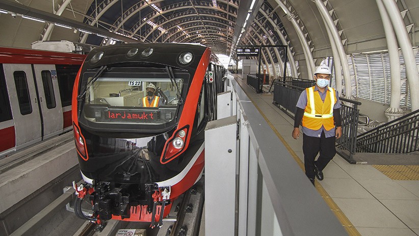Pembangunan Capai 88 Persen, LRT Jabodebek Ditargetkan Beroperasi 17 Agustus 2022