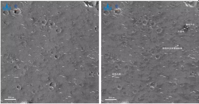 Pesawat Luar Angkasa China Abadikan Robot Penjelajah Mars dari Orbit, Ini Penampakannya