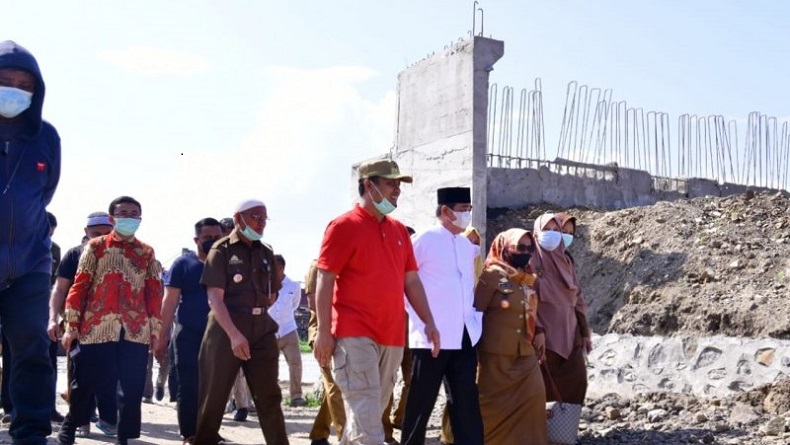 Jembatan Malake Dibangun Sepanjang 60 Meter Hubungkan Sidrap dan Wajo