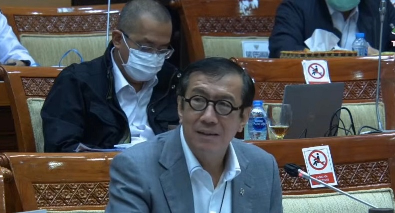 Jelaskan Pasal Penghinaan Presiden di DPR, Yasonna Berkelakar soal AHY