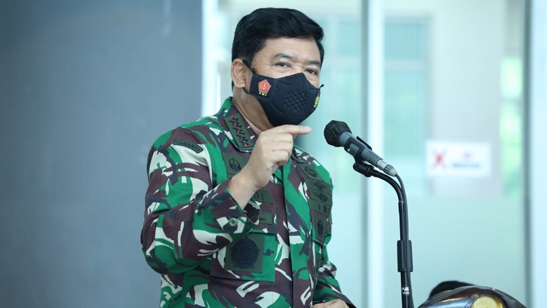Perkuat Prokes, Panglima TNI Tegaskan PPKM Mikro Efektif Tekan Kasus Covid-19