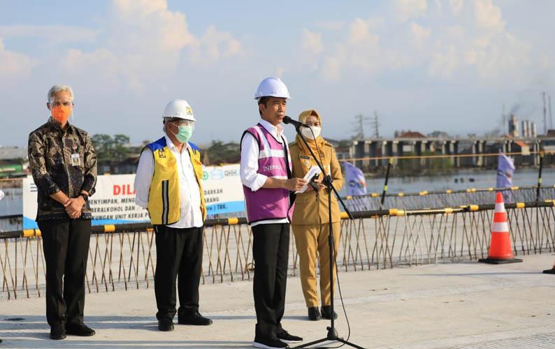 Jokowi Harap Tol Semarang-Demak Kurangi Kemacetan Kaligawe-Bandara A Yani