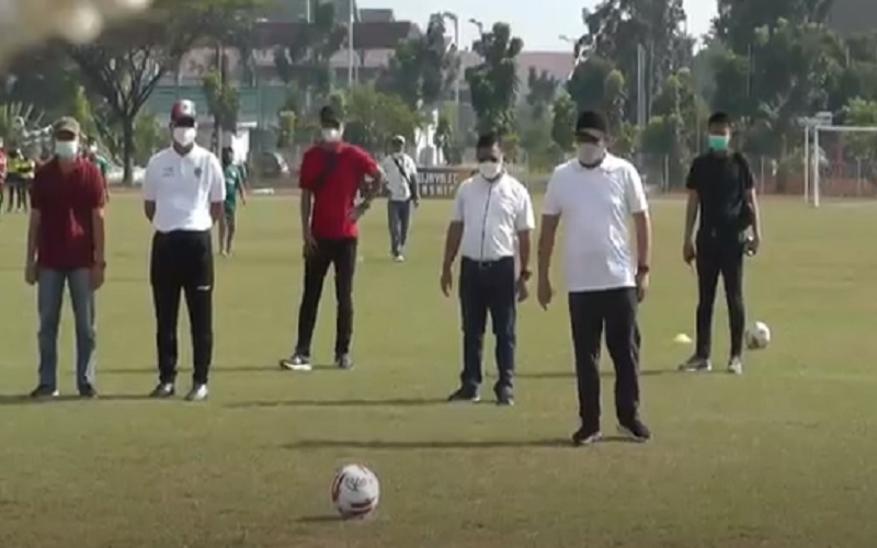 Herman Deru Buka Ajang Piala Gubernur Sumsel Women Sriwijaya FC dan U-14 Putra