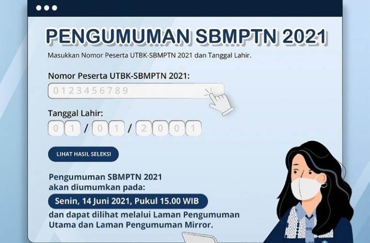 Pengumuman SBMPTN Hari Ini Pukul 15.00 WIB, Berikut Link Aksesnya