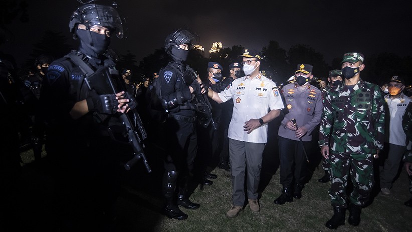 Pangdam Jaya, Kapolda dan Kajati DKI Rapat Tertutup dengan Anies, Wagub: Bahas Covid