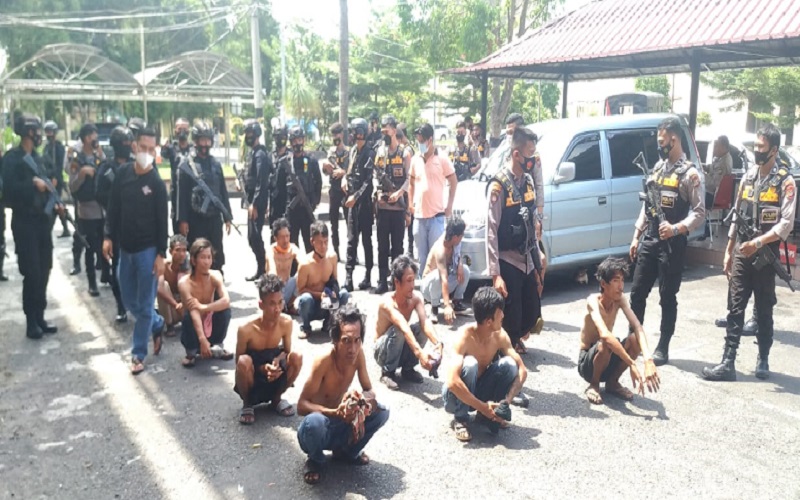 Dua Hari Razia, Polda Sumut Amankan 488 Preman dan Pelaku Pungli 