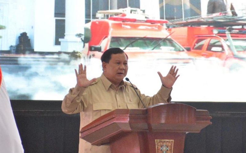 Tegaskan Sistem Pertahanan Indonesia Bersifat Semesta, Prabowo: Rakyat Jadi Kunci