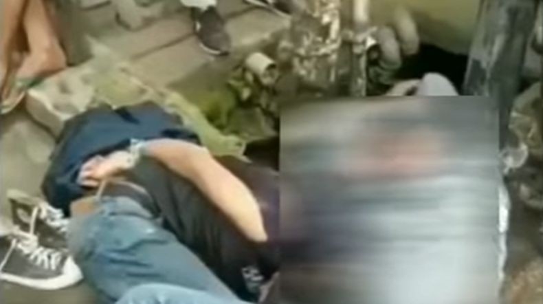 Viral, 2 Pria Nekat Curi Motor Trail Polisi Dibikin Babak Belur Warga
