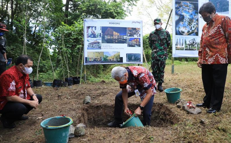 Jateng Valley di Kawasan Hutan Wisata Penggaron Mulai Dikerjakan 