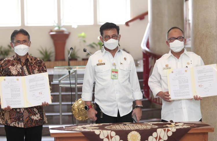  Gandeng  UGM, Kementan Ingin wujudkan Akselerasi di Bidang Pertanian