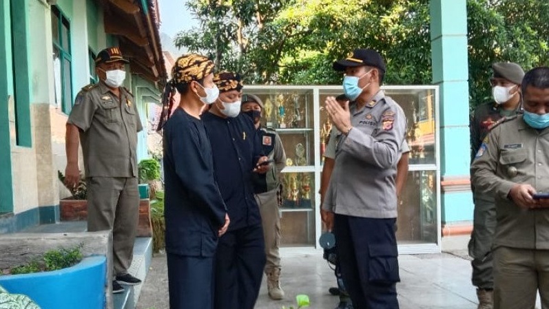 Cegah Kerumunan, Kenaikan Kelas Madrasah di Palabuhanratu Sukabumi Dibubarkan