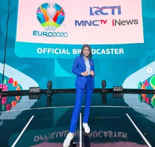 Presenter Sere Kalina Jagokan Portugal Juara Piala Eropa 2020? Cek Jadwal Pertandingan Malam Ini!