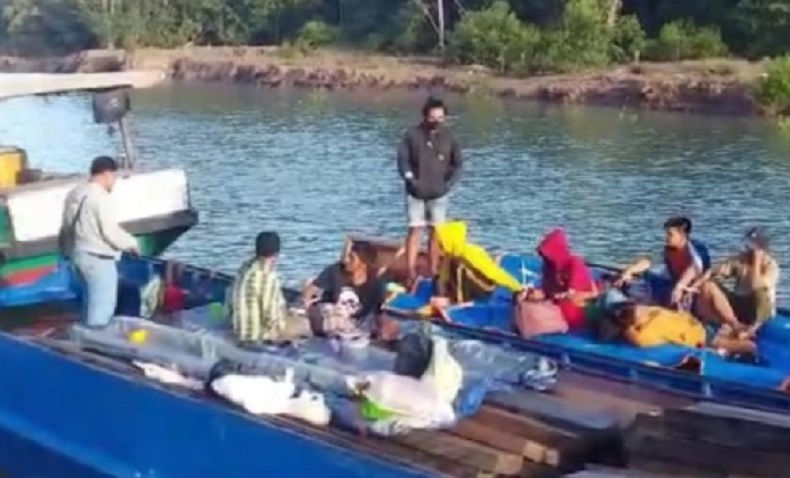 Angkut Kayu Ilegal, Dua Kapal Diamankan di Perairan Tarakan