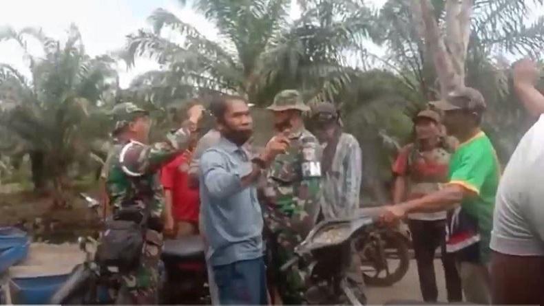 Kronologi POM TNI AL Bersitegang dengan Preman Penjaga Sawit di Asahan