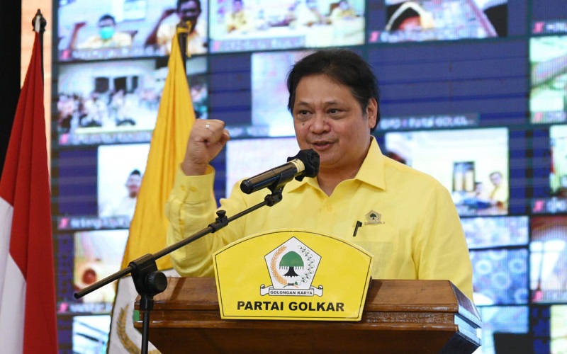 Airlangga Hartarto Minta Golkar Sumbar Persiapkan Diri Hadapi Tahun Politik 2024