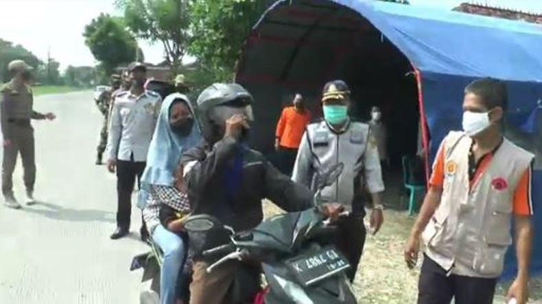 Penyekatan di Grobogan, Ditemukan Pengendara Asal Kudus Positif Covid-19 
