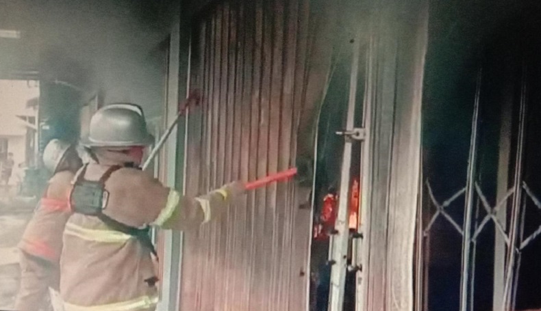 Kantor Dinas Tata Ruang Pangandaran Terbakar Hebat, Dokumen Penting Ikut Hangus