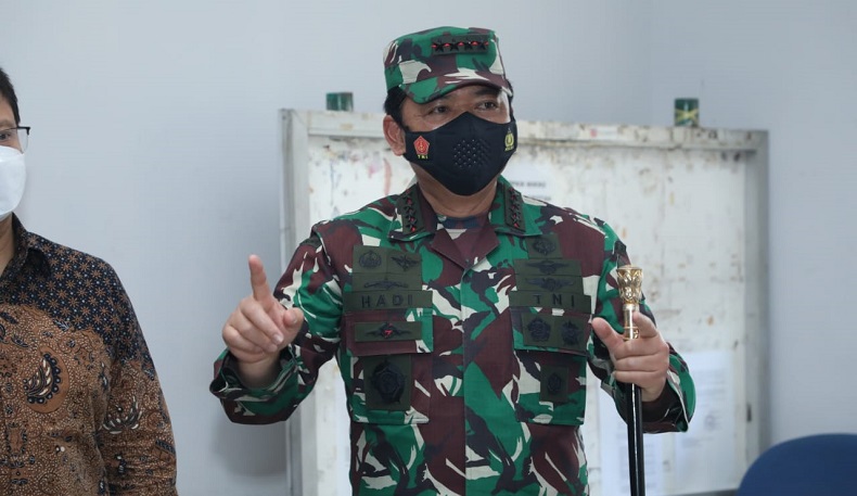 Panglima TNI : Paket Obat Isoman Covid Disimpan di Markas Kodim, Diawasi Ketat