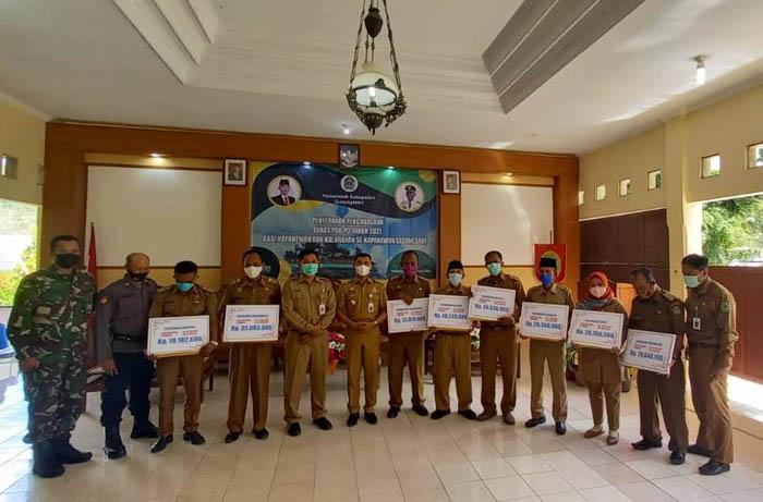  Kapanewon Gedangsari Gunungkidul Sukses Tuntaskan PBB Sebelum Jatuh Tempo
