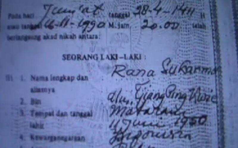 Gugatan Pembatalan Pernikahan Ayah dan Ibu Tiri Gegara Status Perjaka di Mataram Ditolak
