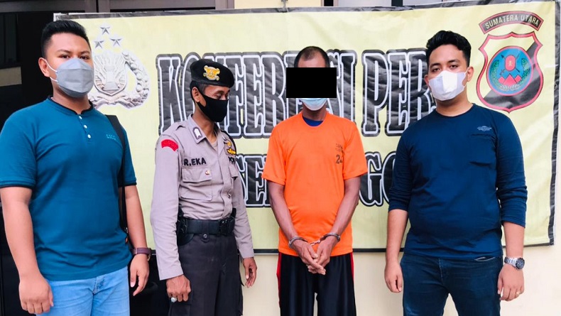 Pengedar Sabu di Sunggal Deliserdang Ditangkap Polisi