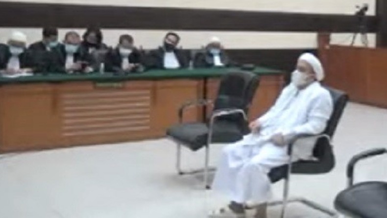 Divonis Empat Tahun Penjara, Habib Rizieq Shihab: Saya Keberatan dan akan Banding