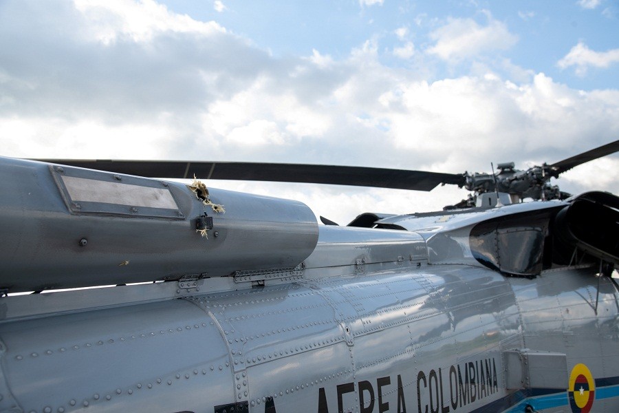 Helikopter Pengangkut Presiden Ditembak KKB
