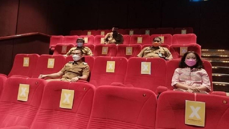 Zona Oranye Kasus Covid-19, Bioskop di Tangsel tetap Buka hingga Pukul 20.00 WIB