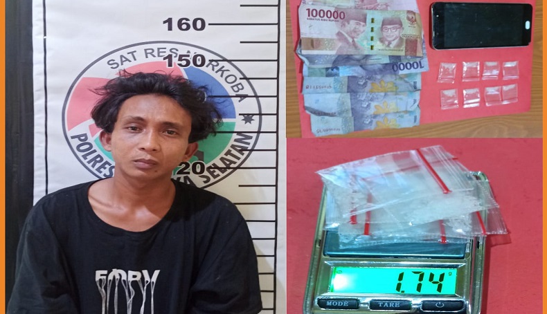 Bandar Sabu Jaringan Lapas Pangkalpinang Ditangkap ketika Transaksi