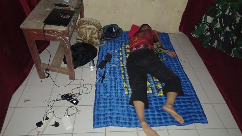 Pastikan Aman dan Nyaman Ditempati Pasien Covid, Dandim Kendal Menginap di Tempat Isolasi
