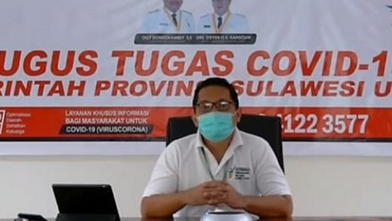 Bertambah 38 Kasus, Warga Sulut Positif Covid-19 Capai 16.196 Orang
