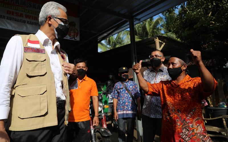 Pemalang dan Jepara Masih Level 3, Ganjar: Semua Harus Siaga, Prokes Diperketat