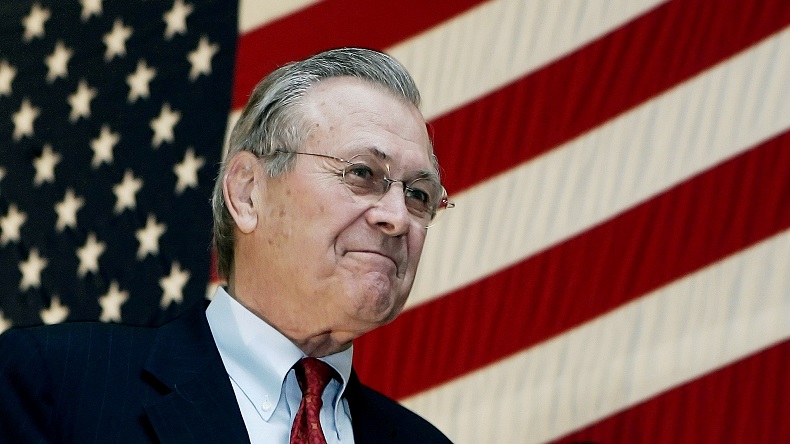 Donald Rumsfeld, Mantan Menhan AS Arsitek Perang Irak Meninggal Dunia