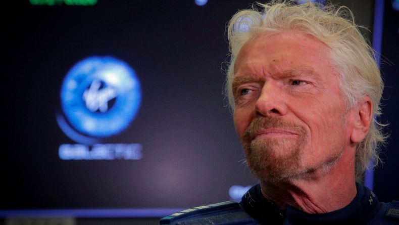 Richard Branson Jadi Miliarder Pertama ke Antariksa, Berapa Kekayaannya?
