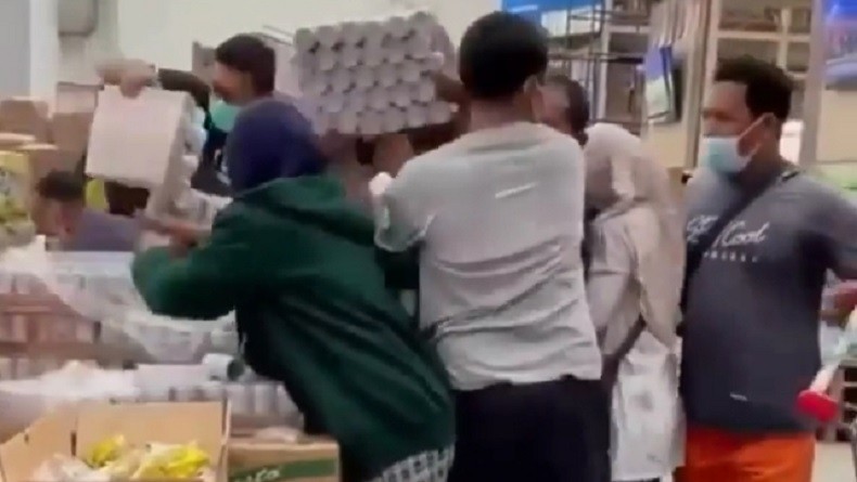 Viral Video Masyarakat Borong Susu Kaleng, Polisi: Bukan di Tangerang