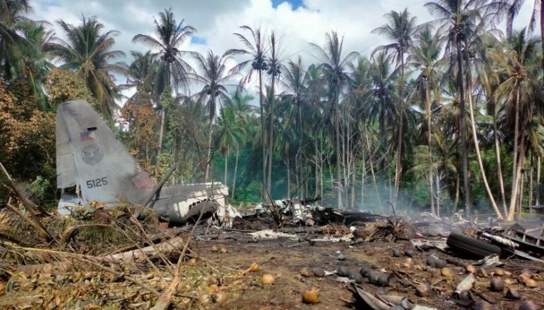 Pesawat Militer Filipina yang Jatuh Tewaskan 29 Tentara Ternyata Baru Dikirim dari Amerika